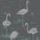 Flamingos Restyled Wallpaper Cole and Son Nocturne 95/8048