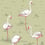 Papier peint Flamingos Cole and Son Olive 112/11038