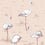 Flamingos Restyled Wallpaper Cole and Son Ballet slipper 112/11039