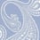 Papel pintado Rajapur Cole and Son Chalk/Hyacinth Blue 95/2014