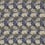 Tessuto Chrysanthemum Indigo Cream Morris and Co Indigo Cream DJA1CY201