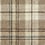 Pressed Plaid Fabric Maharam Natural 466181–001