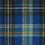 Pressed Plaid Fabric Maharam Cobalt 466181–005