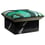 Hopi Black Marble Ottoman La Chance Vert LC590201
