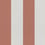 Larges Rayures Wallpaper Nobilis Brique MNT13