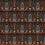 Palmettes Etrusques Wallpaper Mériguet-Carrère Paris Nuit noire palmettes-etrusques-nuit-noire