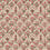 Eventails floraux Wallpaper Mériguet-Carrère Paris Cinabre eventail-cinabre