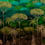 Carta da parati murale Ciel Tropical Arte Emerald Forest 97652