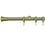 Absis 31 rod wall installation kit with rings Houlès Laiton Mat T5030-24