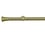 Gardinenstage Absis 25 Set mit Ösen zur Wandbefestigung Houlès Laiton Mat T5037-24