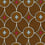 Quatrefoil Fabric Rubelli Brown 30510-1