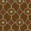 Tessuto Quatrefoil Rubelli Brown 30510-1