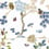 Tessuto Tea Cat Rubelli Multicolore 30456-1