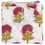4er-Set Servietten Rayures Nigelle Scarlette Ateliers Fuschia nigelle-serviette