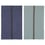 2 Bleu geschirrtücher Set Charvet Editions Indigo et Vert de Gris lot tea towels bleu