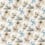 Aucuba Fabric Harlequin Ink/Gold HMOE132239