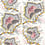 Carta da parati Rose Naissance Etoffe.com x Papier Français Blanc BNF 3001 M1 001 ET52