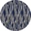 Akira rond Rug MOOOI Navy S220039