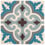 Lisa cement Tile De Tegel blue sand, grey chocolate 9313
