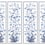 Papier peint panoramique Lin Daffodils Coordonné Swan A00309L