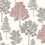 Arboleda Wallpaper Coordonné Terracota/Granate A00515