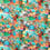 Velours Journey of Discovery Harlequin Ionian/Harissa/Emerald HQN3121125