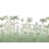 Jardin des Oiseaux Jade Panel Isidore Leroy 450x330 cm - 9  lés - Parties ABC A-B-C