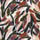 Tissu Défilé Casamance Orange brulee / olive / anthracite 31540224