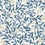 Willowberry adhesive wallpaper Rifle Paper Co. Blue/White PSW1469RL