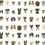 Papier peint adhésif Dog Days Rifle Paper Co. White Multi PSW1461RL