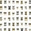 Papier peint adhésif Cool Cats Rifle Paper Co. Grey/Gold PSW1464RL