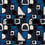 Samt Babylone Blue Babel Brune Beige et Noir O4BL2