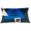 Coussin Babylone Blue S Babel Brune Bleu et Noir O5BL1