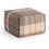 Reversible Pouffe Gan Rugs Black Reversible-pouf-black