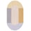 Tappeti The Crochet collaction Gan Rugs Mono Beige gan-thecrochet-monobeige-180x100