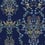 Luxembourg adhesive wallpaper Rifle Paper Co. Navy PSW1328RL