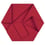 Akustische Wandbekleidung Hexagon Muratto Red hexagon_red