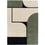 Strada Rug Edito Vert/Noir/Beige KE048L