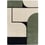 Tapis Strada Edito Vert/Noir/Beige KE048L