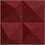 Rivestimento murale acoustique Peak Muratto Bordeaux peak_bordeaux