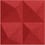 Akustische Wandverkleidung Peak Muratto Red peak_red