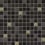 Mosaik Fresh Agrob Buchtal Midnight Black Metallic 41505