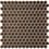 Mosaico Loop 2 Agrob Buchtal Bronze Métallique 40034