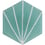 Carreau ciment Dandelion Marrakech Design Aqua|Milk Dandelion-aqua/milk