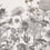 Papier peint panoramique Fleurs des Champs Etoffe.com x Catherine Prigent Graphite CP1-fleurs