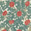 Tapete Rambling Rose Morris and Co Emery Blue/Madder MEWW217206