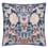 Ikebana Damask Cushion Designers Guild Aqua CCDG1382