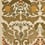 Tessuto brodé Constantine linoen Mulberry Sage/Gold FD689/S118