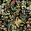 Panoramatapete Floral Tapestry Mindthegap Black/Green/Yellow/Red WP20057