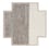 Alfombras Square Plait Gan Rugs Ivory 167184